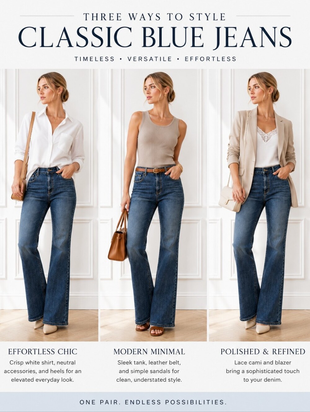 Cosmic Blue Love Blue Bootcut Flare Jeans Size 29 | Mid Rise Stretch Denim - Picture 3 of 8